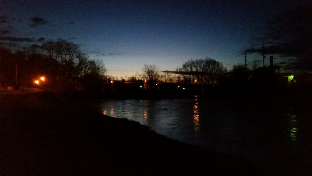 baraboo river sunrise